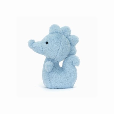 Jellycat Fluffy Seahorse UK | 14502VMSA